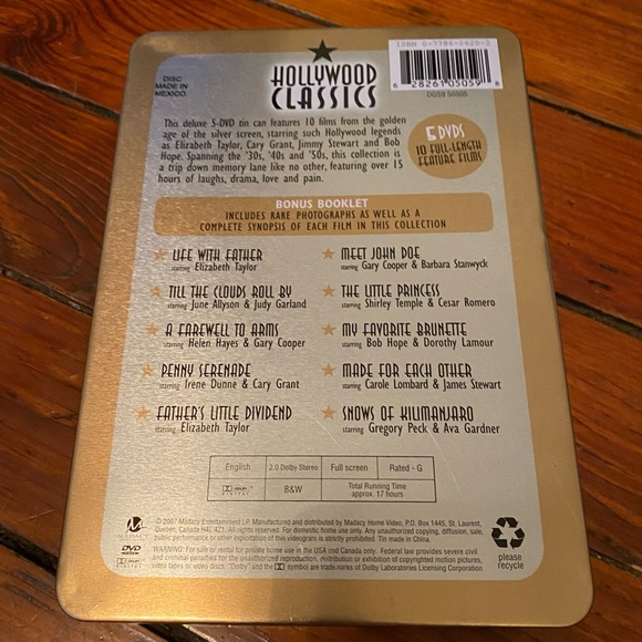 Hollywood Classics: The Golden Age of the Silverscreen (Collector Edt.) DVD Set - Picture 10 of 14